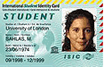 International Student ID Card